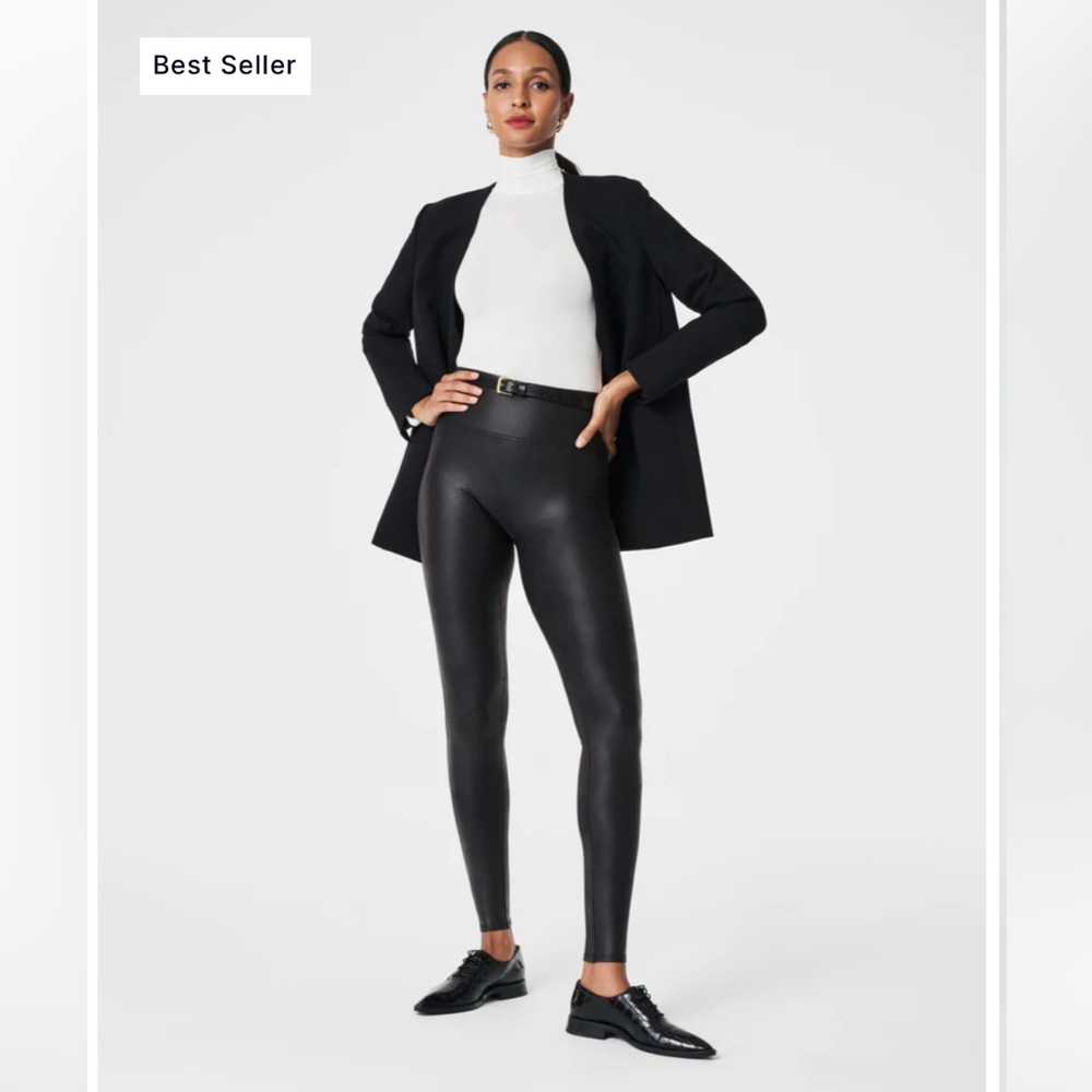 NWT Spanx Faux Leather Leggings
